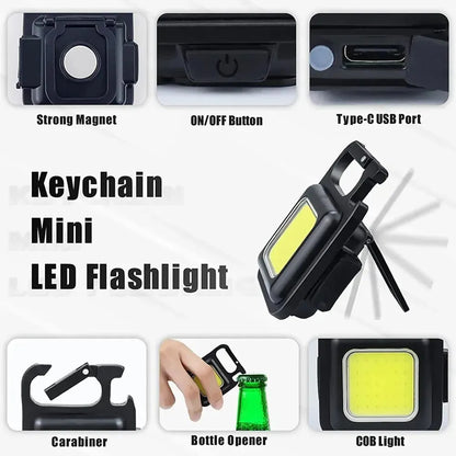Mini LED Keychain Flashlight