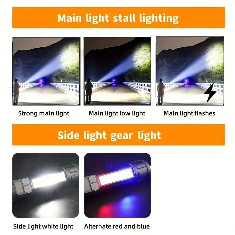 Heinast High-Power Rechargeable Flashlight