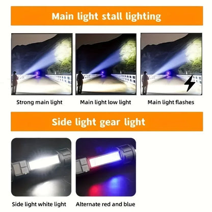 Heinast High-Power Rechargeable Flashlight