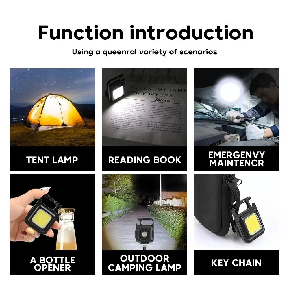 Mini LED Keychain Flashlight