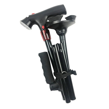 SafeStride LED Folding Cane