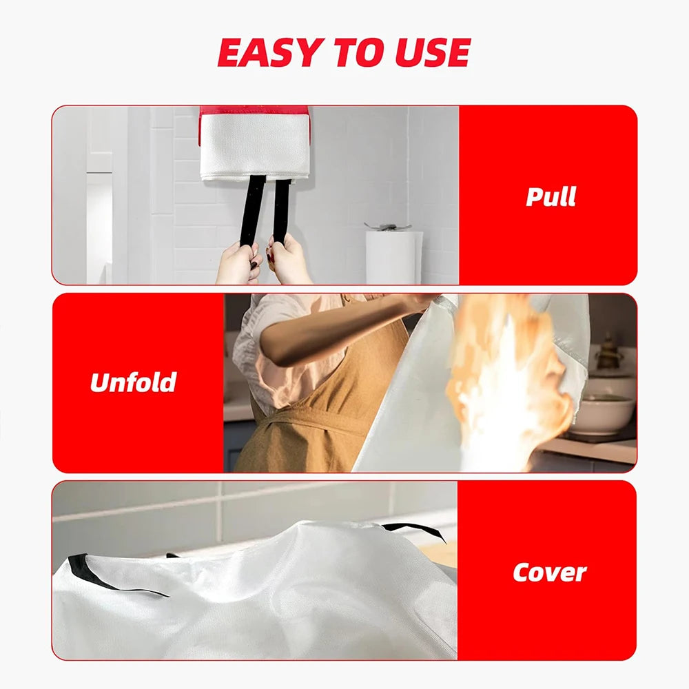 BlazeGuard Emergency Fire Blanket