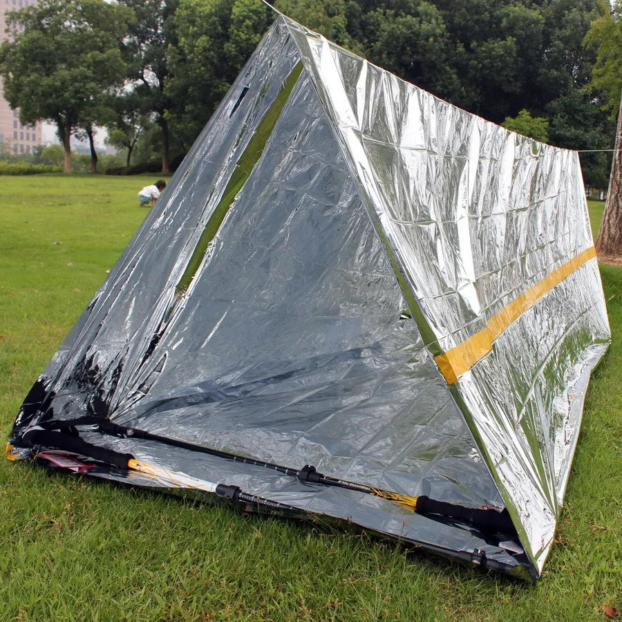 SOS Emergency Tube Tent – 2-Person Survival Shelter